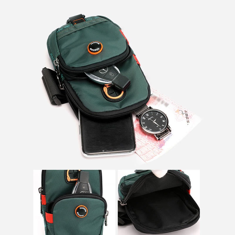 Armtasche für Herren, Outdoor-Sport, Fitness, Handytasche