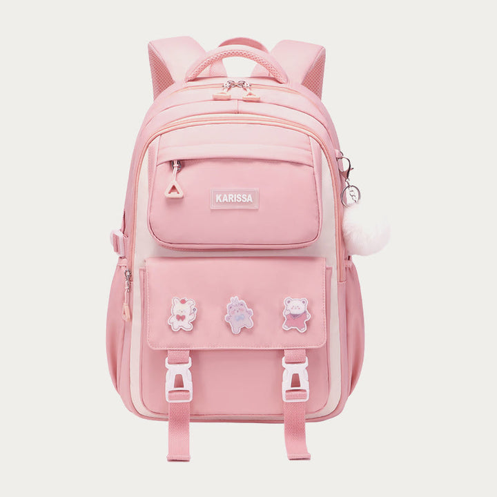 Rucksack für Frauen süßes Accessoire wasserabweisende langlebige Schultasche