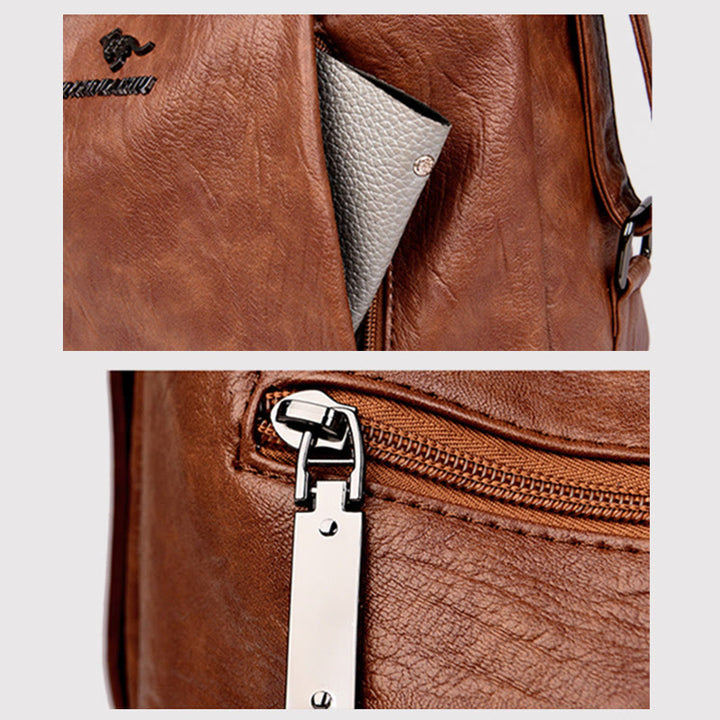 Tragetasche für Damen, Retro, elegante Umhängetasche mit großem Fassungsvermögen