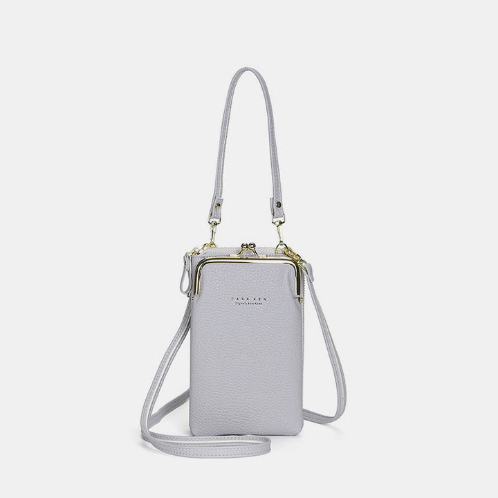 Multifunktionale Kiss-Lock Crossbody-Telefontasche