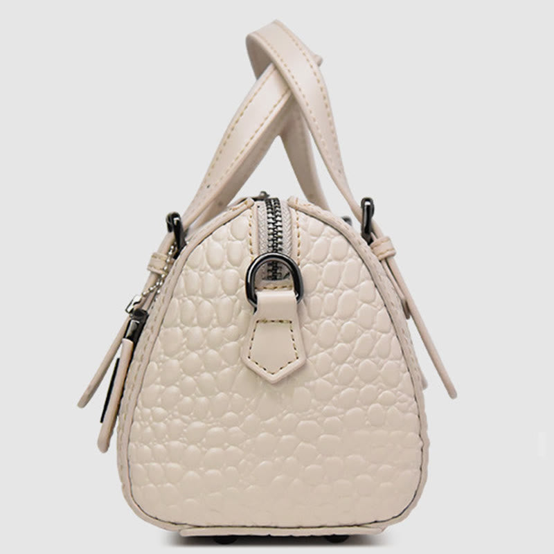 Krokodildruck Leder Handtasche Business Commuter Damen Umhängetasche