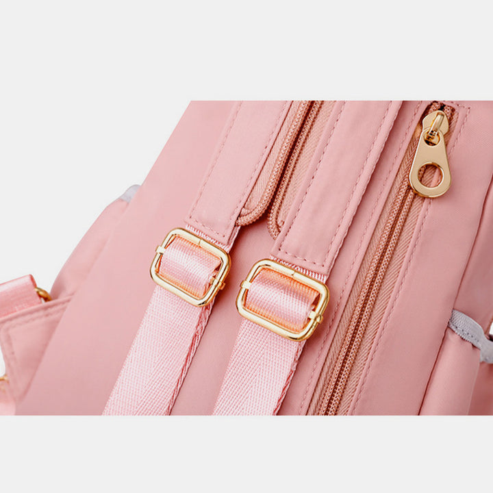 Umwandelbare Schultertasche für Damen, leicht, lässig, Mini-Rucksack, Brusttasche
