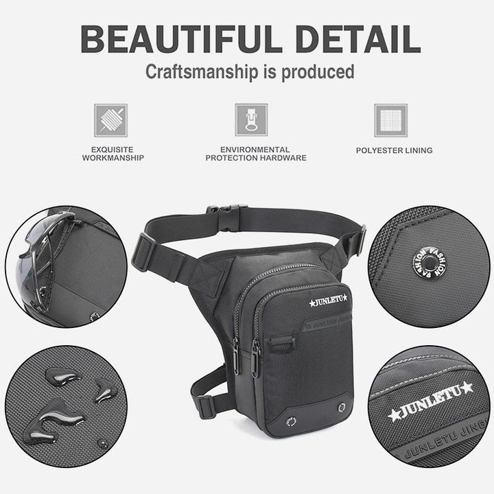 Beintasche für Herren, große Kapazität, robuste Telefontasche aus Polyester