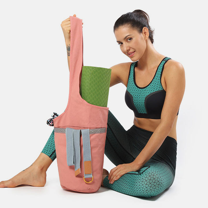 Yogamatten-Tasche, Original-Tragetasche für Yogamatten, mit großer Seitentasche