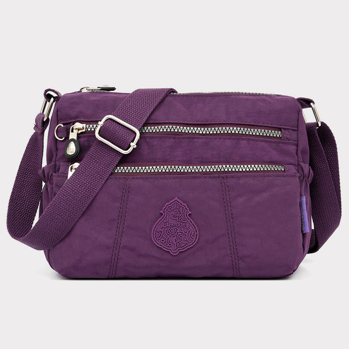 Umhängetasche für Damen, urban, lässig, zum Einkaufen, Nylontuch, Muttertasche