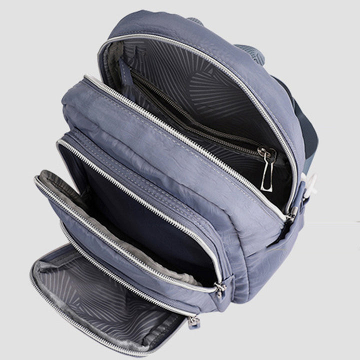 3-Wege-Verwendung Funktioneller Sling Bag-Rucksack für Frauen Leichter wasserdichter