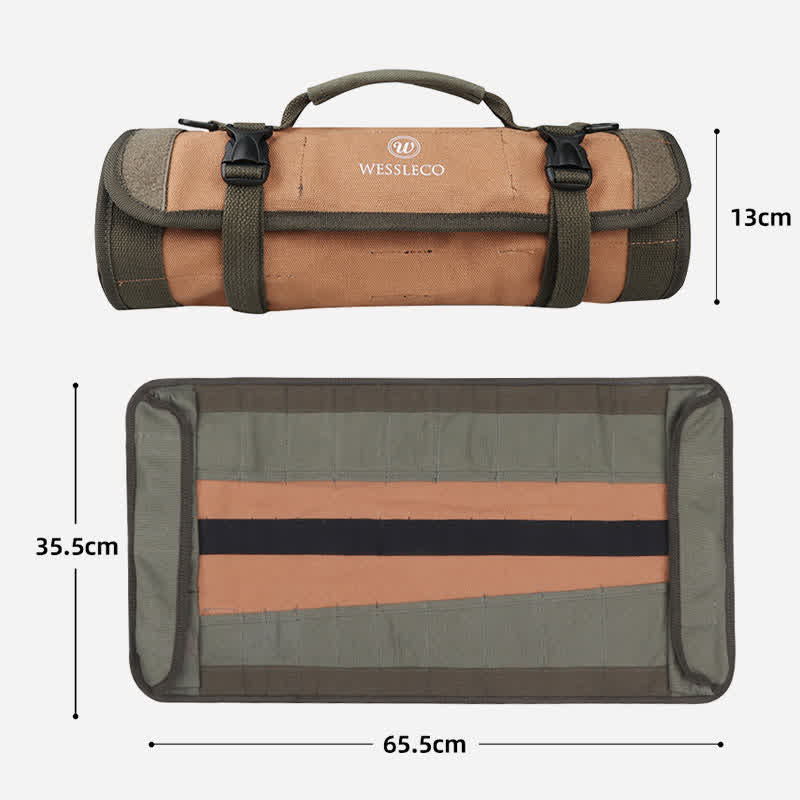Werkzeugtasche zum Aufrollen, Werkzeugtasche zum Aufrollen, Handtasche, Schultertasche, Werkzeug-Organizer
