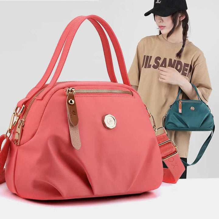 Kleine Umhängetasche aus Nylon, leicht, wasserdicht, Schulterhandtasche für Damen und Mädchen