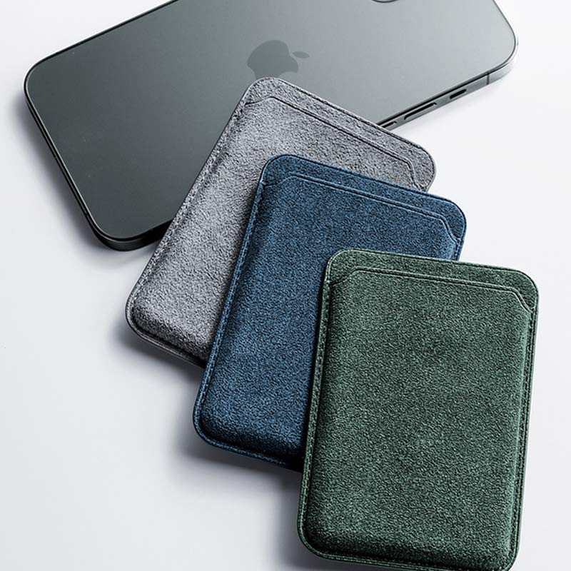 Alcantara Wildleder MagSafe Kartenhalter