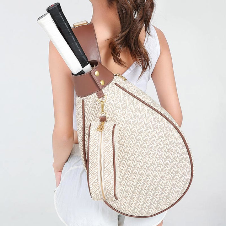 Robuste Tennistasche, große Kapazität, Crossbody, Sportschlägertasche