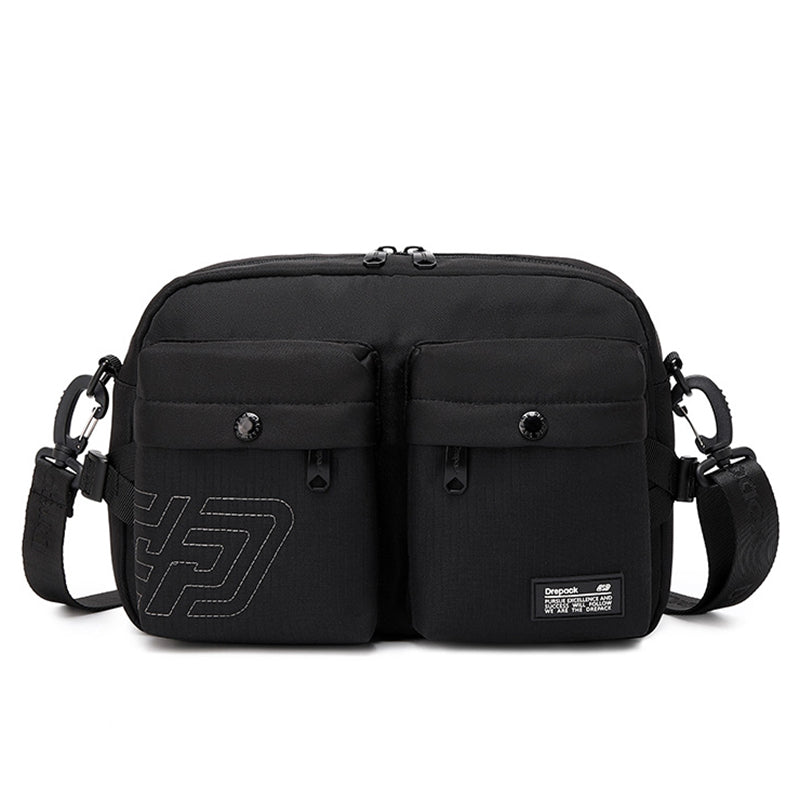 Messenger Bag für Herren, Streetwear, mittelgroße Umhängetasche für die Schule und die Arbeit