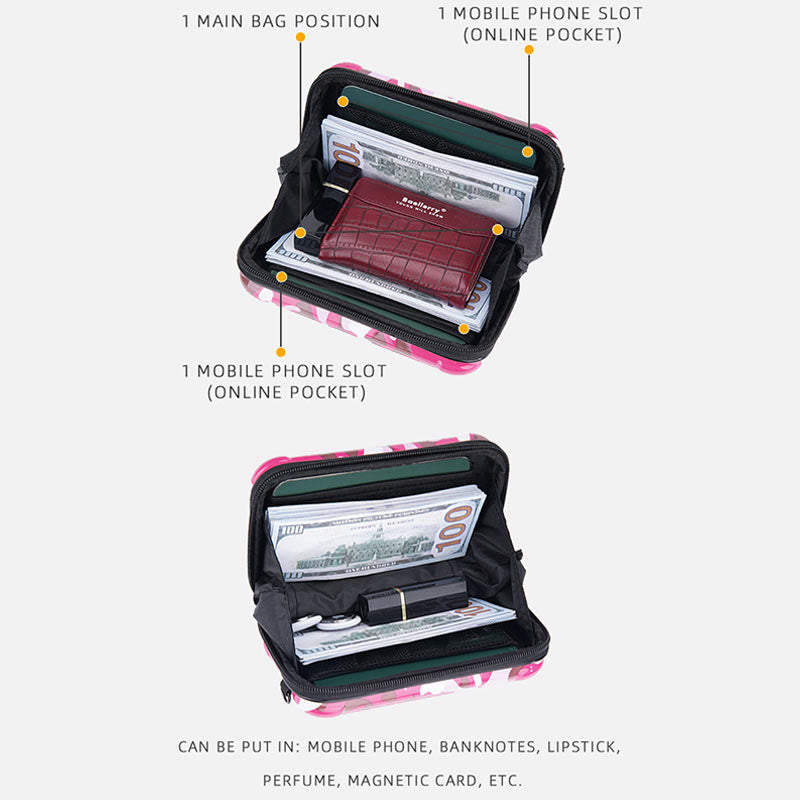 Handytasche mit Camouflage-Muster für Ausflüge, Umhängetasche, Make-up-Tasche