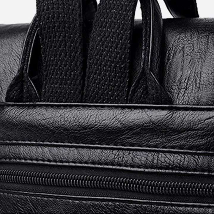 Kleiner Rucksack für Damen, weiches PU-Leder, lässiger Tagesrucksack