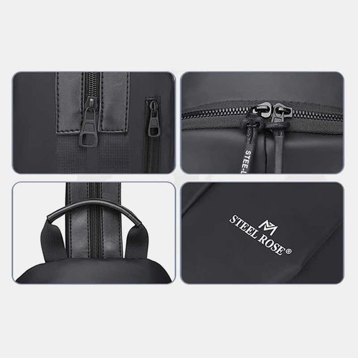 Wasserdichter Sling-Rucksack für Herren und Damen, multifunktional, lässig, Reise-Umhängetasche