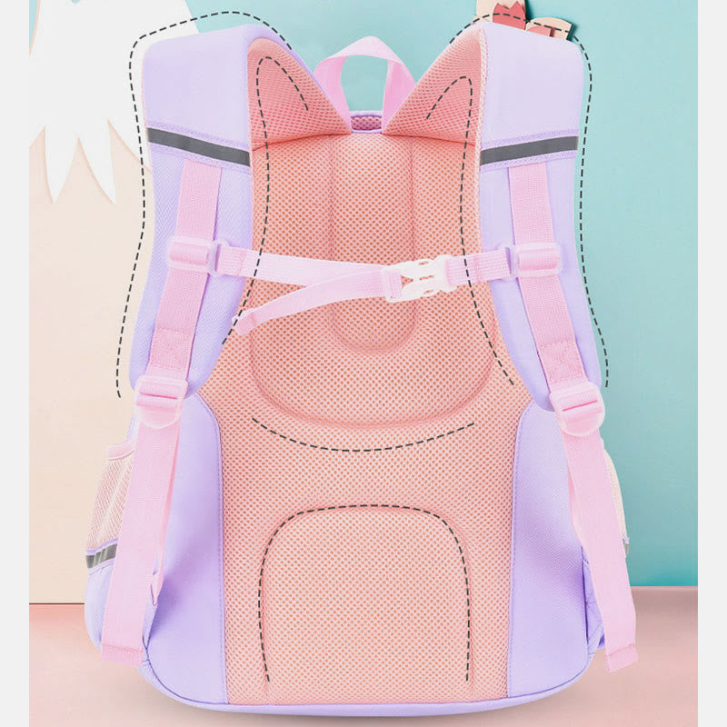Rucksack für Kinder, süßer, lebensechter, leichter Grundschulrucksack