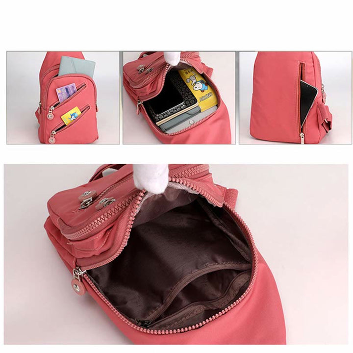 Schultertasche für Damen, großes Fassungsvermögen, wasserdicht, lässige Umhängetasche aus Nylon