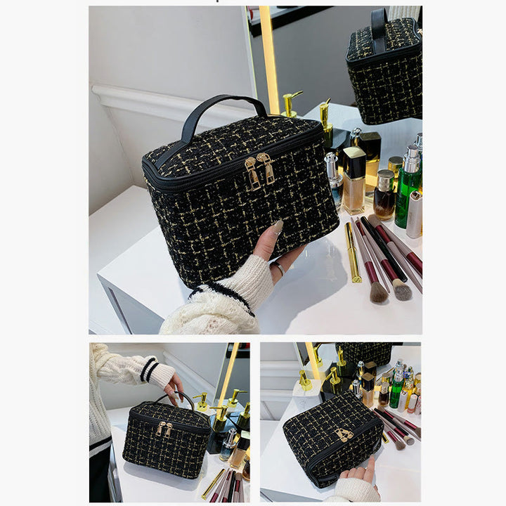 Tragbare Make-up-Tasche für Frauen Reisekosmetik-Aufbewahrungstasche