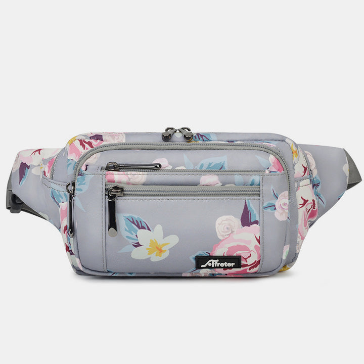 Hüfttasche für Damen und Herren, Brusttasche mit mehreren Taschen, Umhängetasche