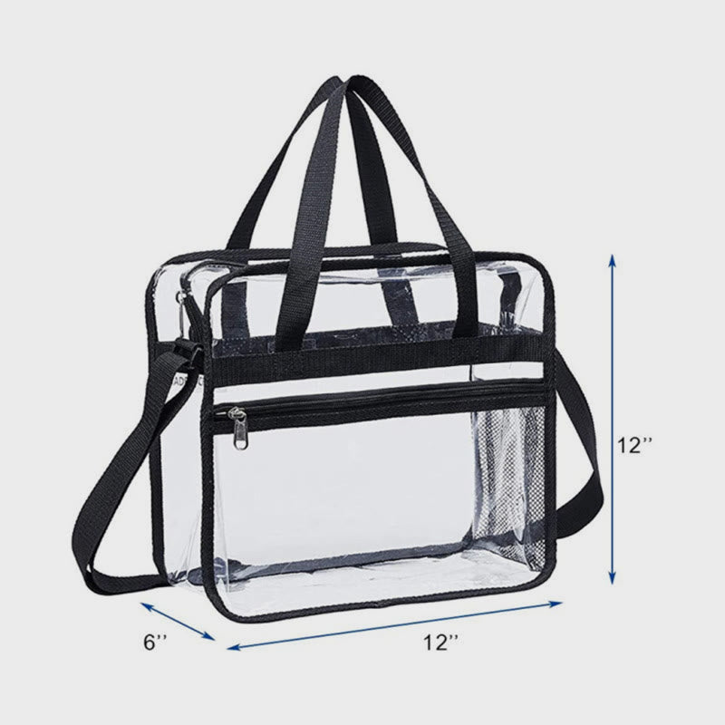 Tragetasche für Damen, für den täglichen Einkauf, große Kapazität, PVC-Reisehandtasche