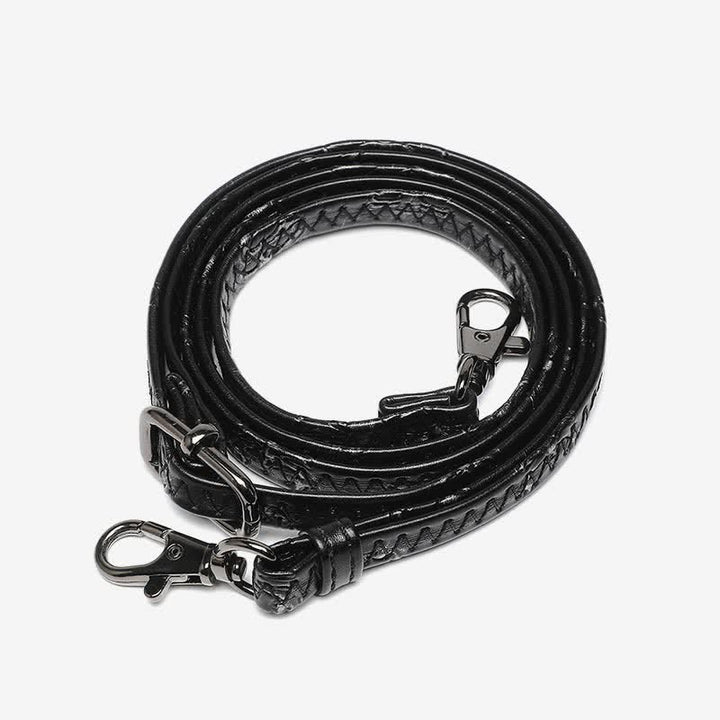 Umhängetasche mit Nieten und Gürtelschlaufe für Punk-Totenkopf und Skorpion