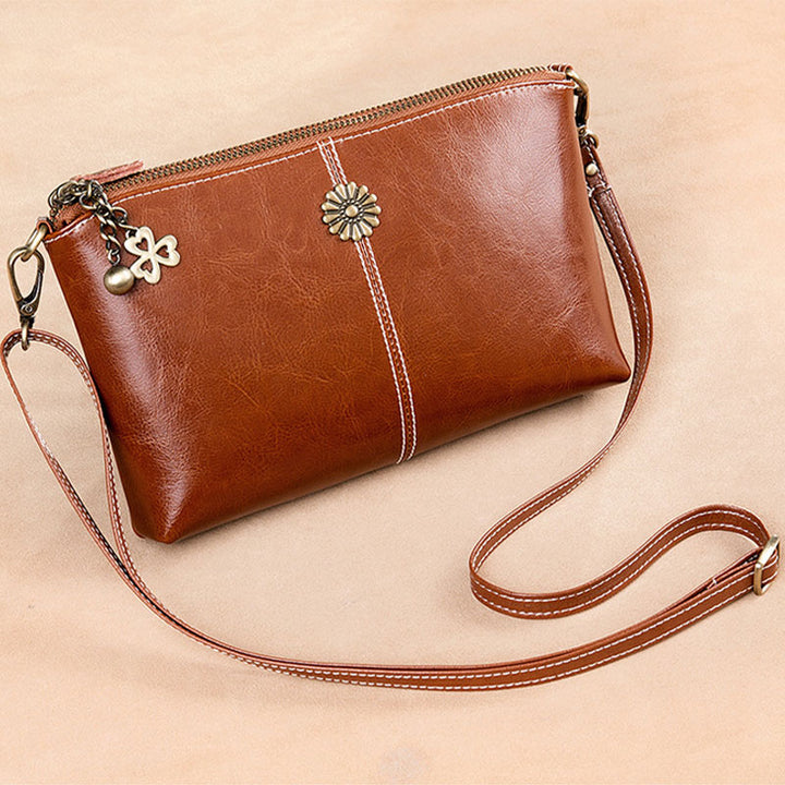 Multi-Tasche Leder Clutch Damen Umhängetasche Handytasche Mini Geldbörse