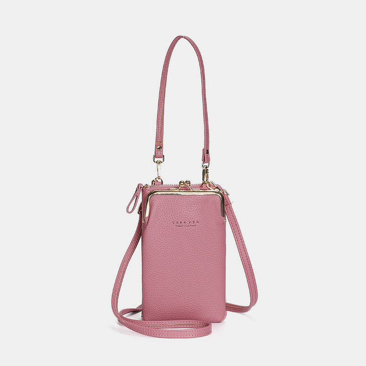 Multifunktionale Kiss-Lock Crossbody-Telefontasche