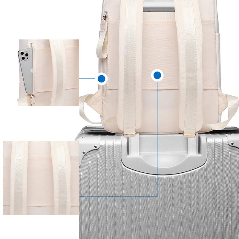 Funktionelle große Computer-Geldbörse, fluoreszierender Stylist-Laptop-Rucksack für die Reisearbeit