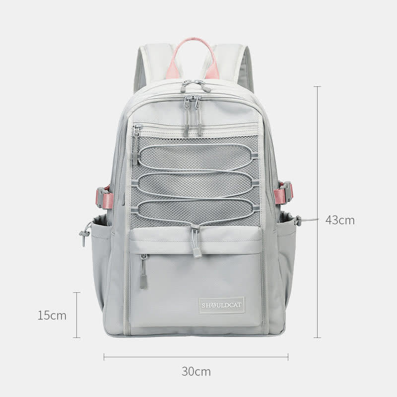 Leichte Schultasche, lässiger Tagesrucksack, College-Laptop-Rucksack, Büchertasche, Reise-Tagesrucksack