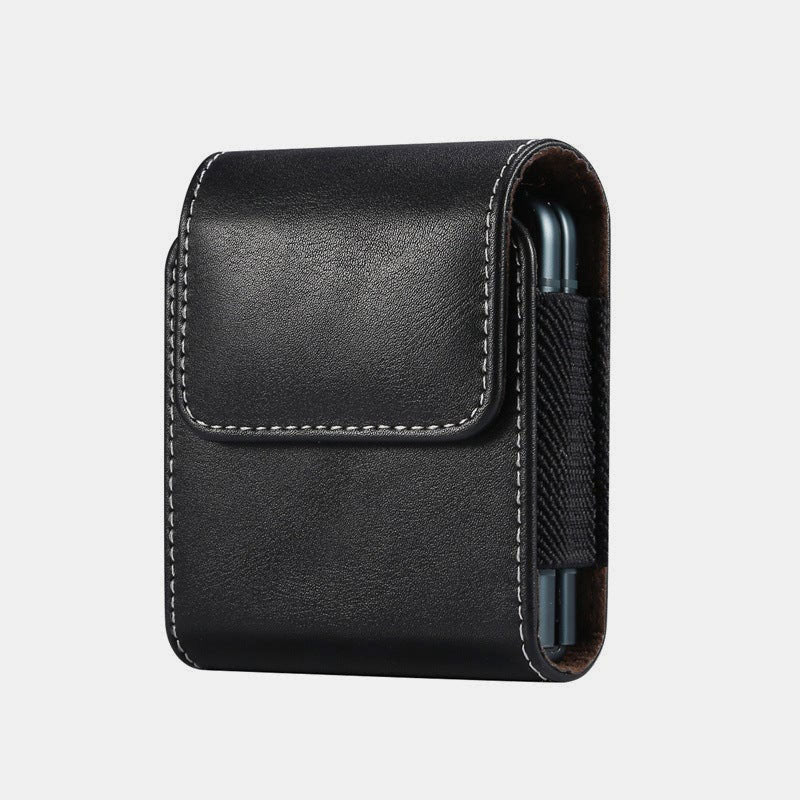 Mini PU Gürteltasche EDC Tasche für Samsung Z Flip 3 Moto Razr