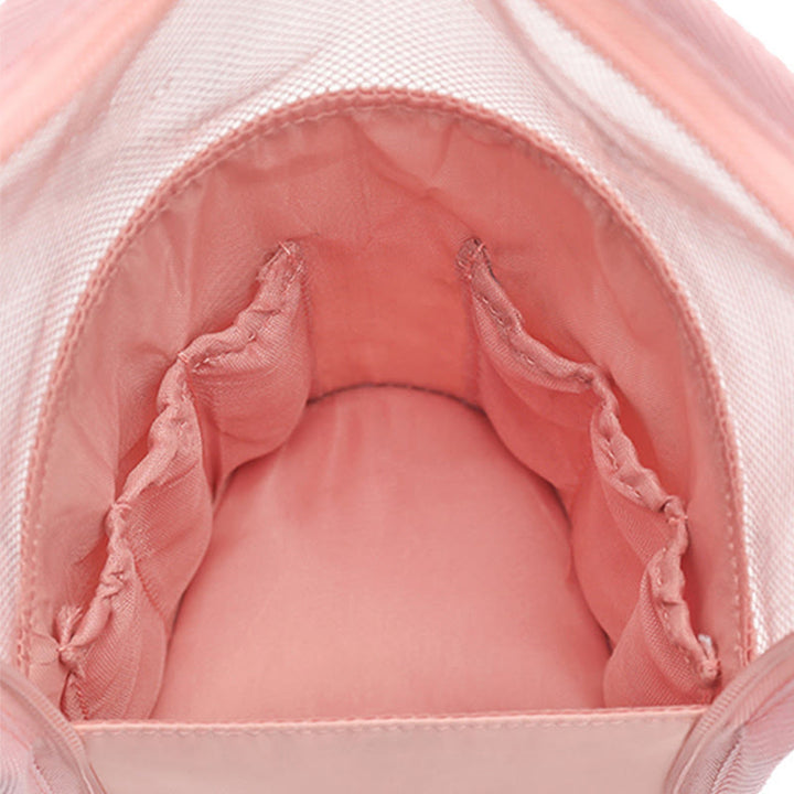 Aufbewahrungstasche für Damen, einfache vertikale Reise-Make-up-Tasche