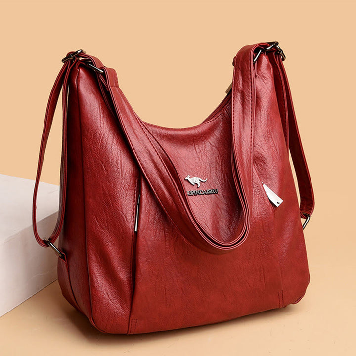 Tragetasche für Damen, Retro, elegante Umhängetasche mit großem Fassungsvermögen