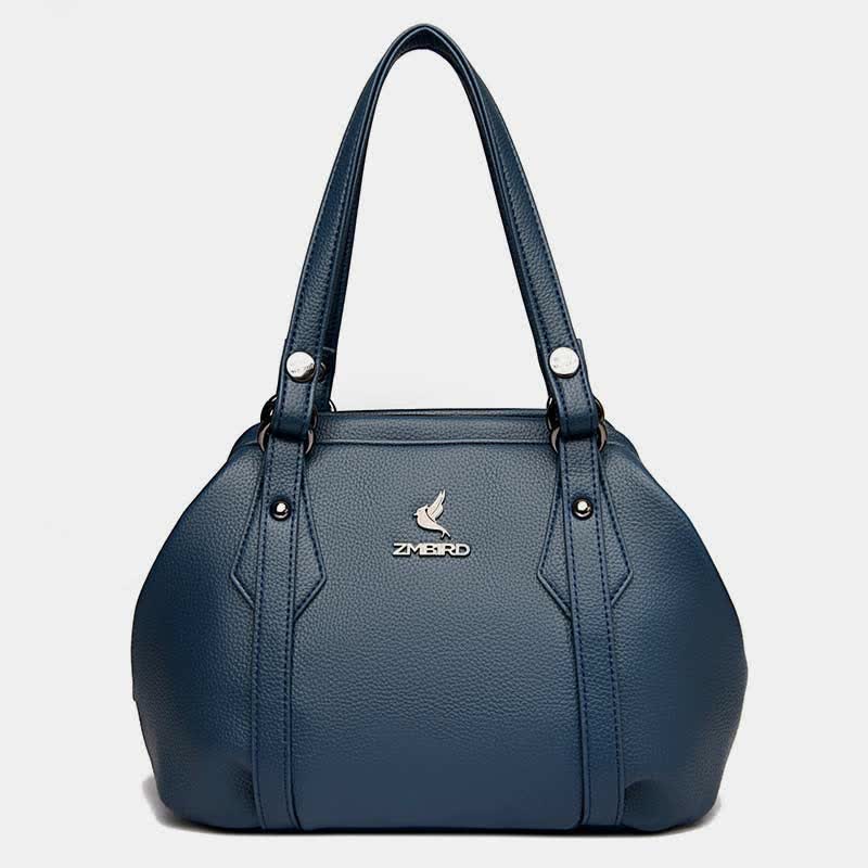 Umhängetasche für Damen, veganes Leder, Tragetasche mit Reißverschluss