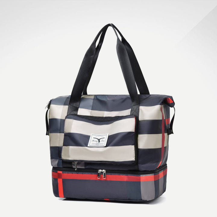 Reisetasche, Sporttasche, Umhängetasche, Reisetasche mit Schuhfach 