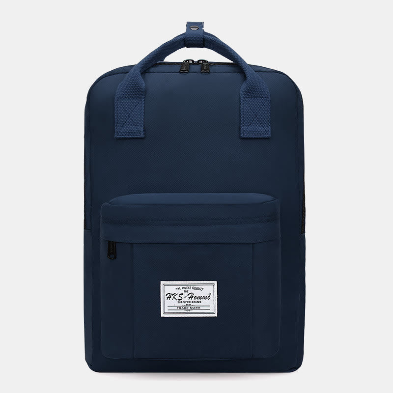 Mehrfarbig bedruckter Laptop-Rucksack, 15,6 Zoll, College-Schule, Büchertasche, Reise-Tagesrucksack