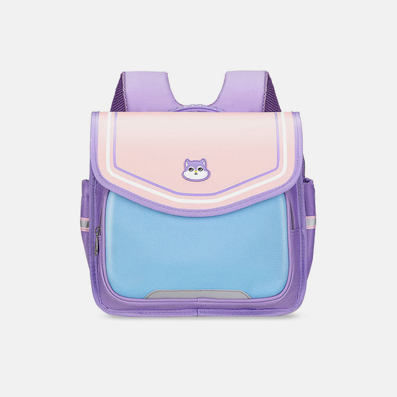 Rucksack für Kinder, leicht zu tragen, horizontale Clamshell-Kindergarten-Schultasche