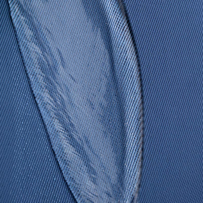 Lässige Umhängetasche aus Nylon mit mehreren Taschen und Loch für Kopfhörer