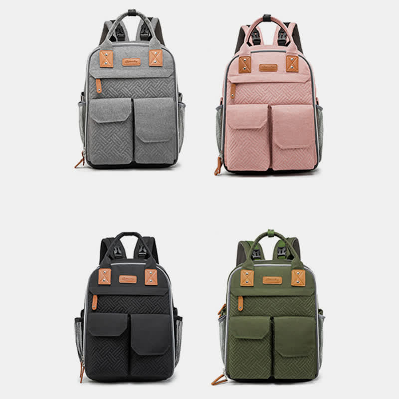 Wickeltasche, Rucksack, multifunktional, wasserdicht, Mamatasche, Wickelunterlage