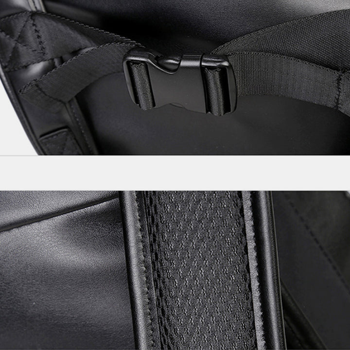 3D-Totenkopf-Rucksack, Gothic-Nieten, Laptop-Rucksack mit Kapuzenmütze
