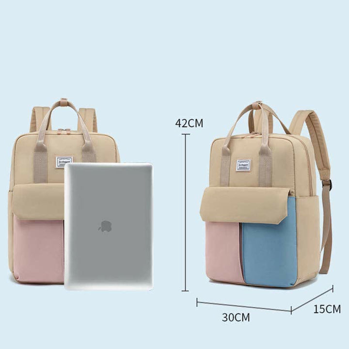 Wasserdichter Mehrzweck-Laptop-Rucksack, College-Schultasche, Büchertasche, Reise-Tagesrucksack