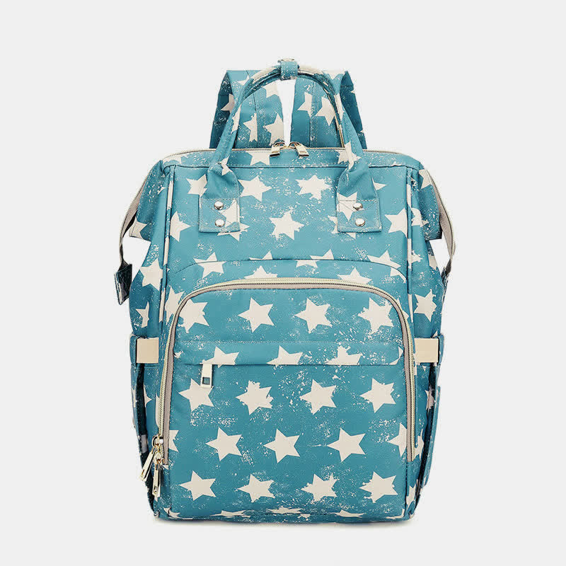 Wickeltasche Rucksack Multifunktions Wasserdicht Stilvoller Babyrucksack Mamatasche