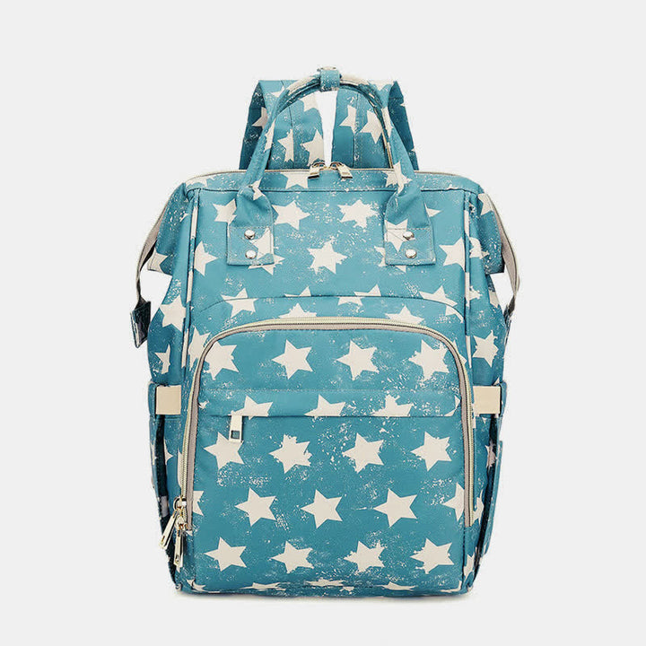 Wickeltasche Rucksack Multifunktions Wasserdicht Stilvoller Babyrucksack Mamatasche