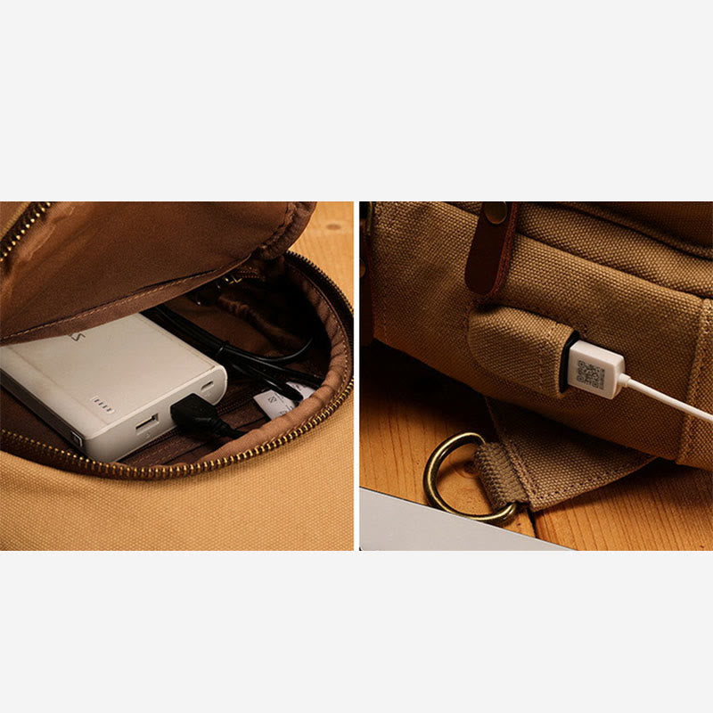 Schultertasche für Herren, lässig, für Reisen, Outdoor, Wandern, Umhängetasche, Tagesrucksack