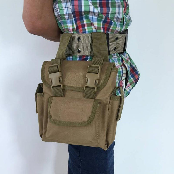 Militärische taktische Beintasche für Männer, Drop-Leg-Tasche für Sport und Wandern