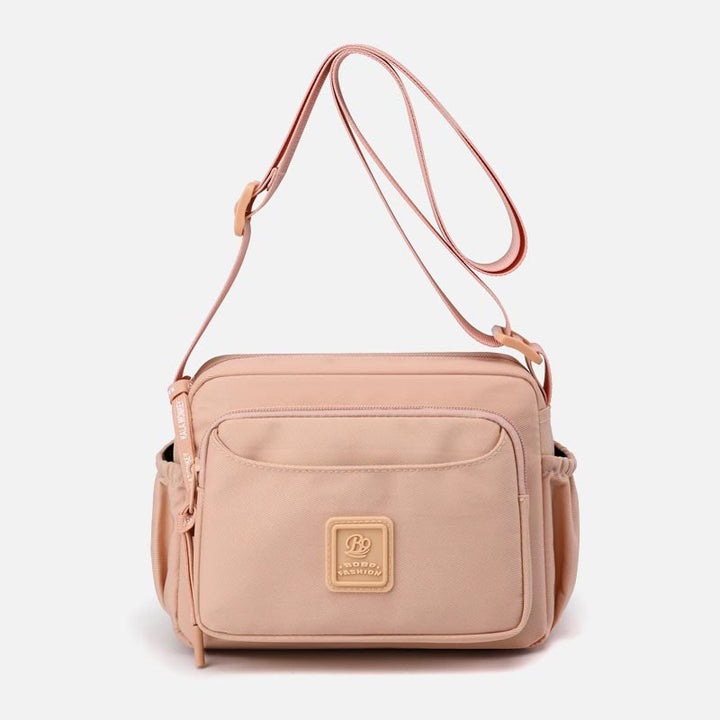 Kleine lässige Umhängetasche aus Nylon für Damen