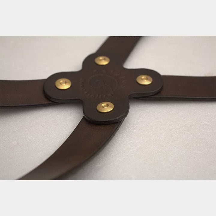 Leder Schulterholster Doppeltasche Schultergurt Weste Beutel Tasche