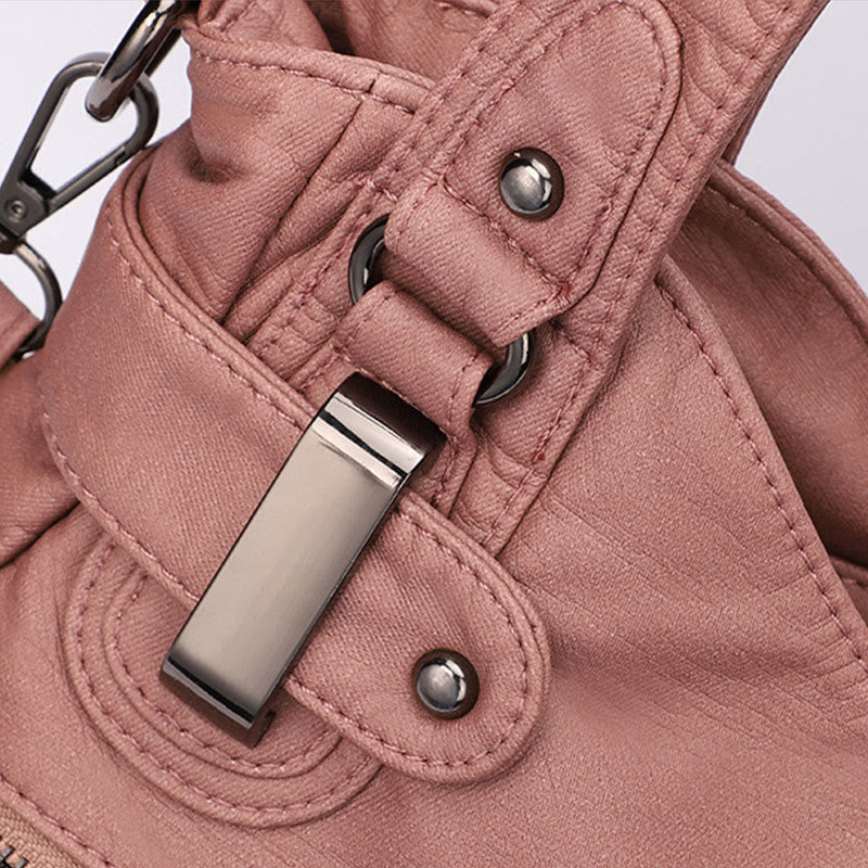 Tragetasche für Damen, für den täglichen Ausflug, mehrere Taschen, eine farbige Tasche