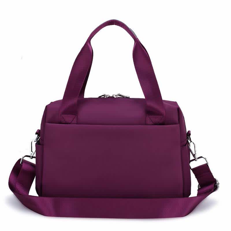 Leichte Umhängetasche für Damen, große Handtasche, Schultertasche mit Tragegriff oben