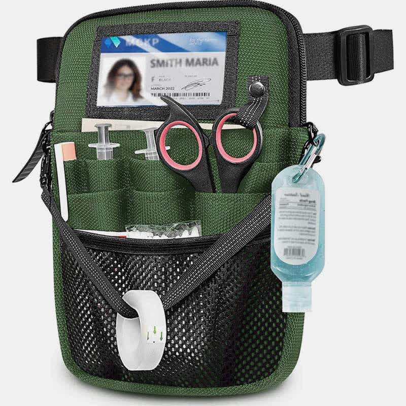 Gürteltasche für die Krankenpflege mit Taschen für medizinische Ausrüstung, Klebebandhalter, Gürteltasche für Krankenschwestern