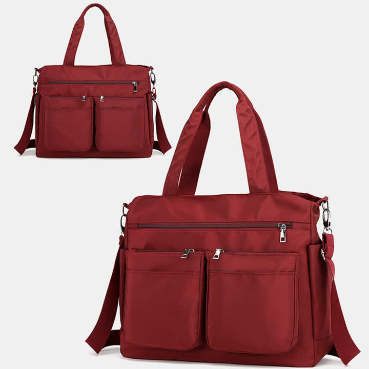 Handtasche mit mehreren Taschen, großer Kapazität, leicht, wasserdicht, lässig