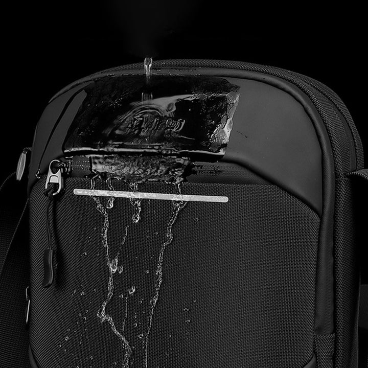 Wasserdichte Umhängetasche mit großem Fassungsvermögen für Herren, modische Reise-Schultertasche